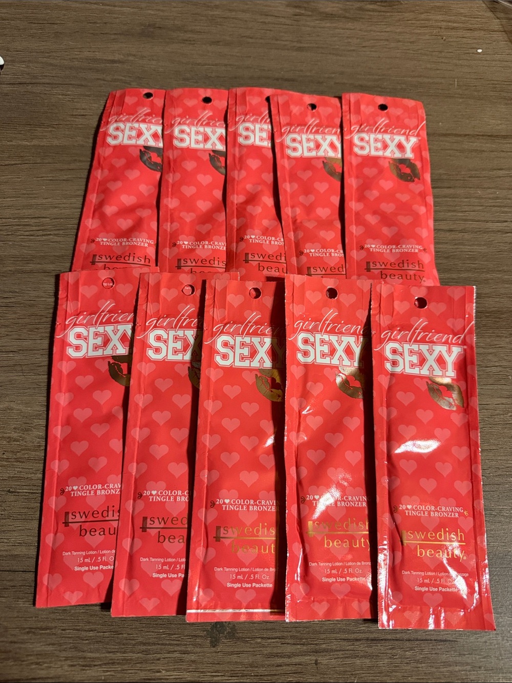 Swedish Beauty 10 pks Girlfriend Sexy 20 Tingle Bronzer